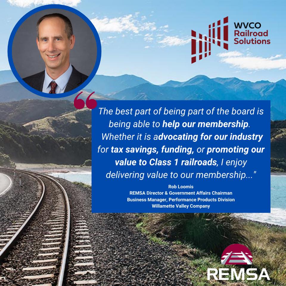 Rob Loomis, currently serves on REMSA’s Board of Directors